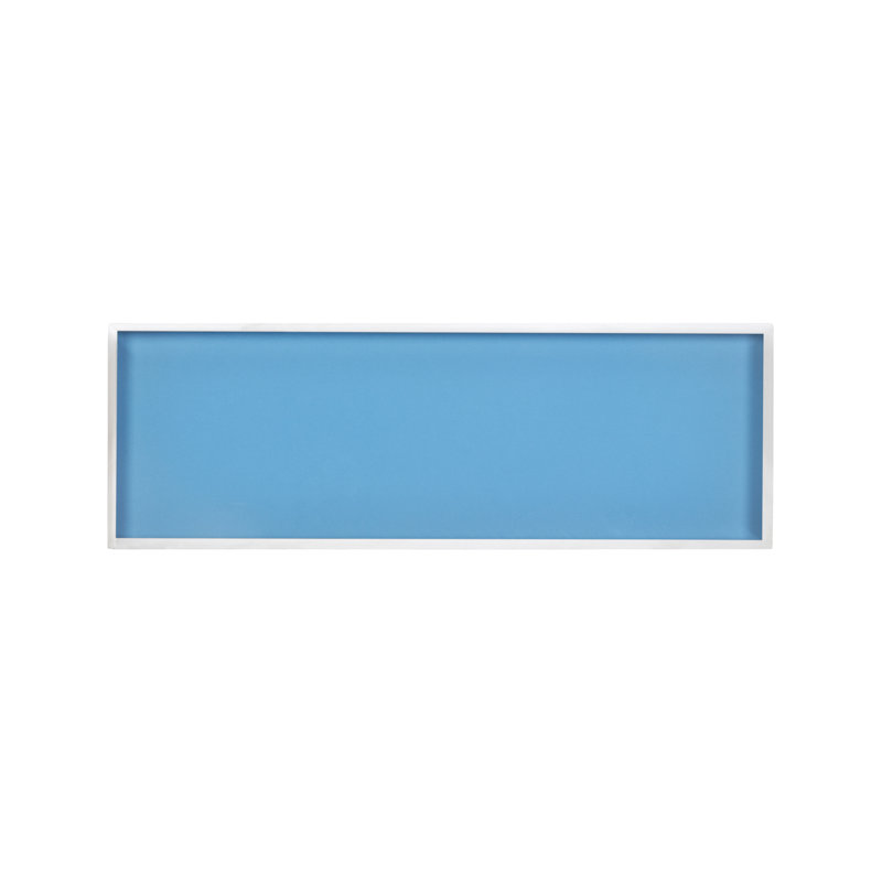 Artista 3" x 9" Glass Subway Tile, Sky Blue