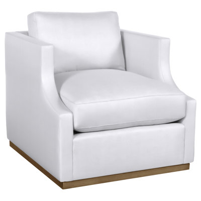 Willowbrook By Thom Filicia Upholstered Swivel Armchair
