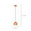 Claydon 1 - Light Copper Dome Pendant