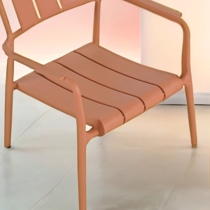 Ensemble de chaises de patio d'extérieur / d'intérieur 3 pièces, ensembles de patio en polypropylène résistants aux rayons UV et aux intempéries 