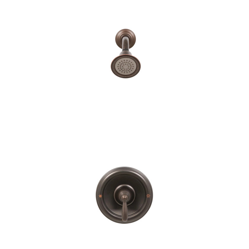 Robinet de douche avec valve brute et Posi-Temp, Bronze huilé