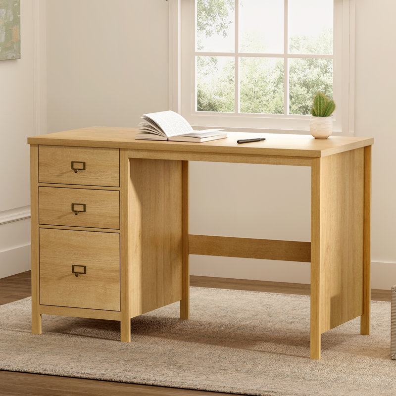 Writing Desk, Natural Oak