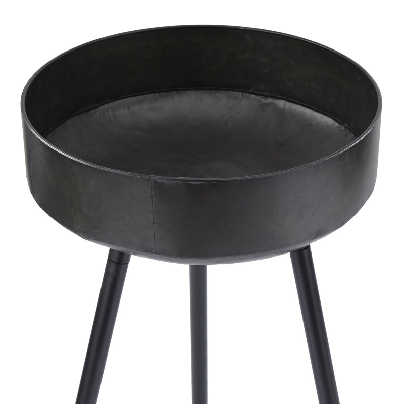 Ensemble de pots à fleurs en fer 2 pièces Brianie