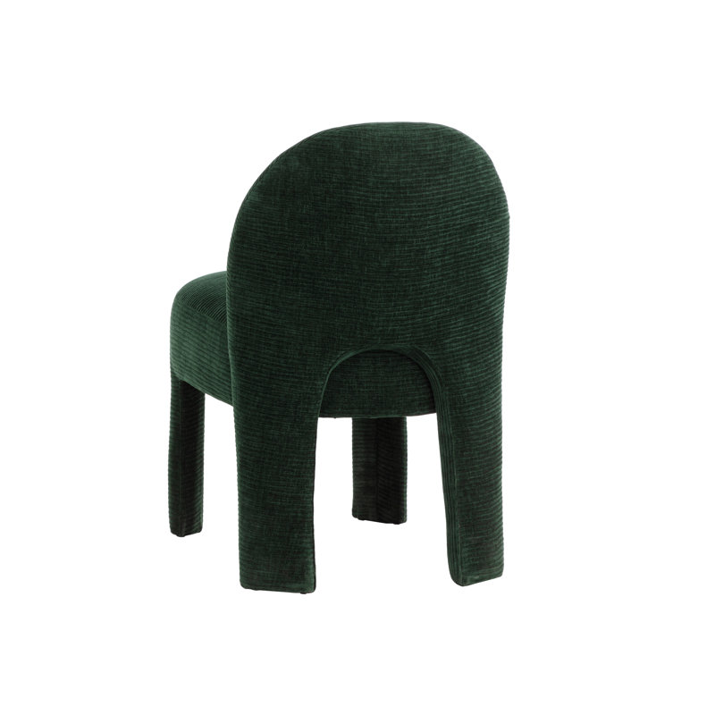 Upholstered Dining Chair, Green