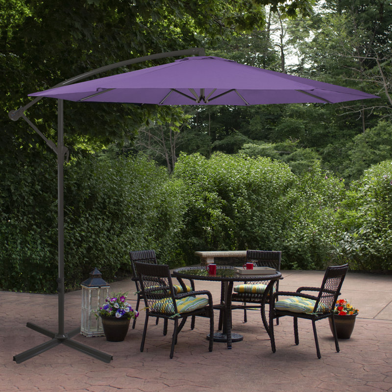120'' Cantilever Umbrella, Purple