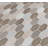 Veneto Mix Hexagon 12 in. x 12 in. Honed Marble Mosaic Floor and Wall Tile