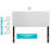Elegant White Casual Full Headboard-899092329-899092341