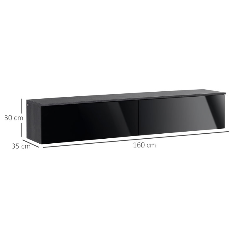 Kymberli TV Stand for TVs up to 70", Black