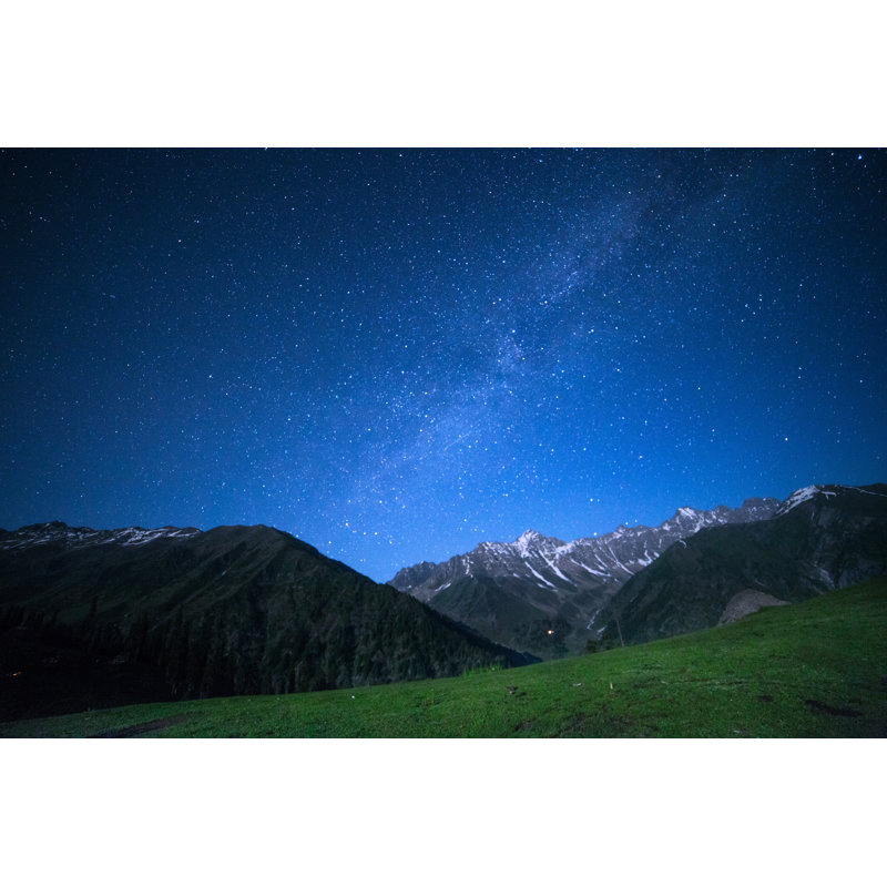 Milky Way by Khlongwangchao - Wrapped Canvas Print, 30cm H x 46cm W 