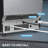 Cowsar 100 Lb. Daily Production Cube Freestanding/ Under Counter Commercial Ice Maker With Stainless Steel Ice Scoop