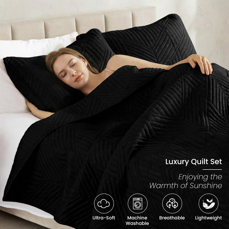 Literie de courtepointe de haute qualité, couvre-lit léger et doux, ensemble de couvre-lit géométrique moderne pour toutes les saisons, kaki