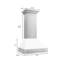 Hotte de cuisine en acier inoxydable ZLINE 30 po avec poignée en acier inoxydable ZLINE-65860036