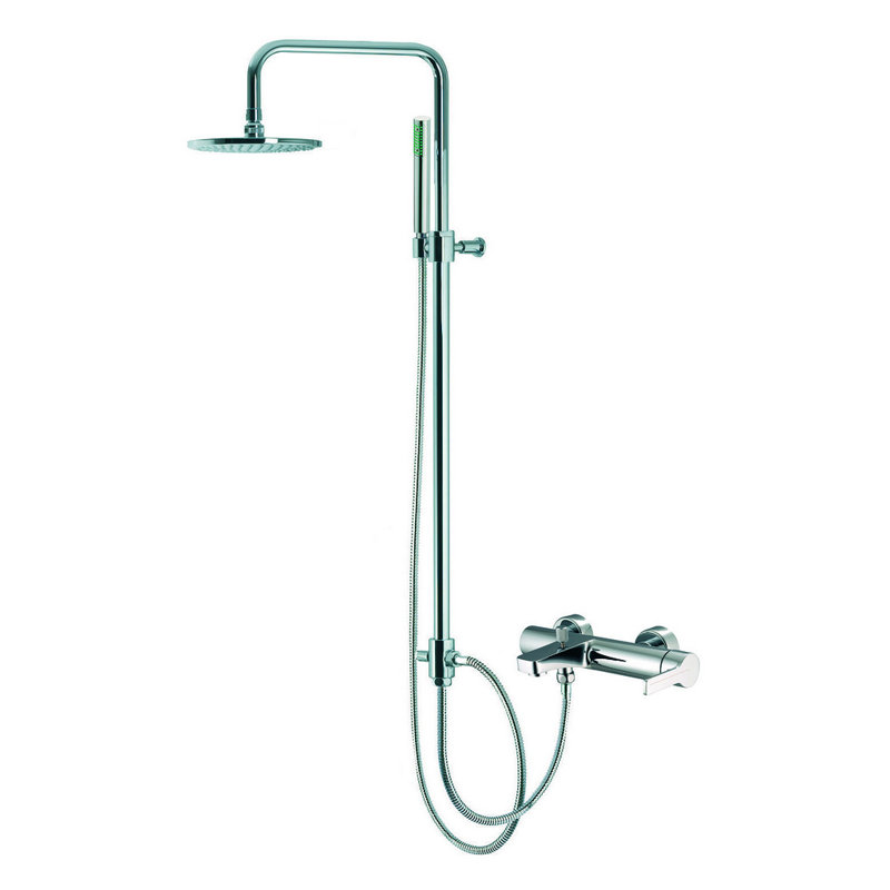 Robinet de douche avec douchette Matrix Diveter, Chrome