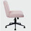 Fauteuil à dossier rose sportif