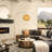 Arneshia 75" 1-Light Arc Floor Lamp with Hand-woven Bamboo Shade and Marble Base-1915583944