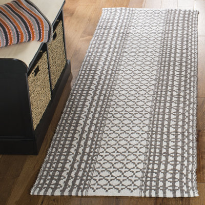Amaral Hand Woven Cotton Geometric Rug
