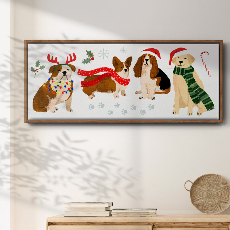Collection Holidogs - toile encadrée