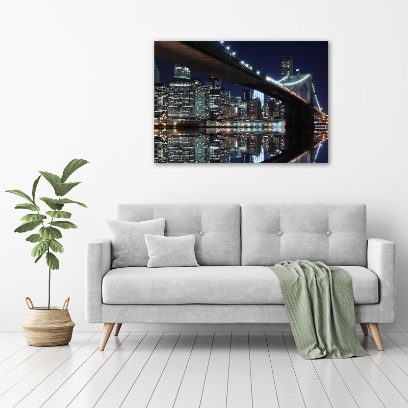Brooklyn Bridge - Wrapped Canvas Print