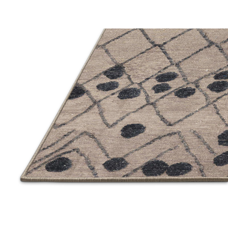 Agile Abstract Indoor Rug, Rectangle 7' x 9'