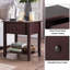 Table de chevet 1 tiroir Alixandria