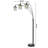 Aadon 89'' Black Tree Floor Lamp