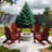 Clitheroe Foldable HDPE Adirondack Chair-2049837477