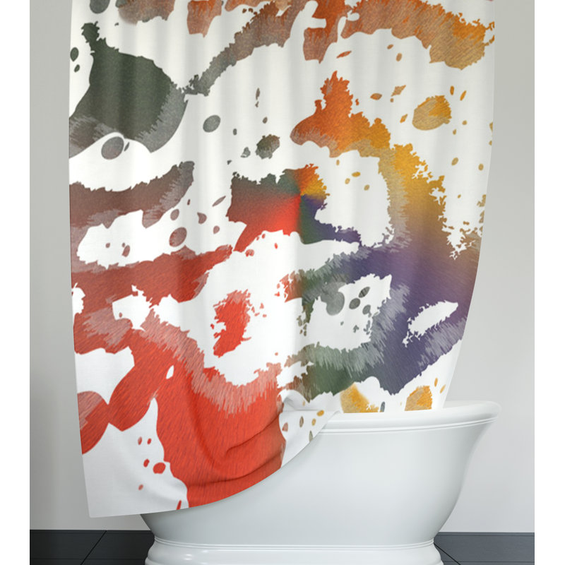 Rideau de douche simple, H 72 po x l 70 po