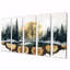 Cateline - Forest Wall Decor - Traditional Wall Art 5 pièces-1213482403