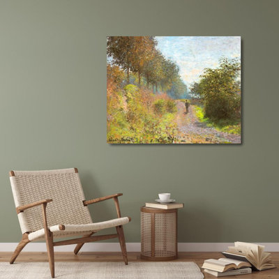 Astoria Grand Monet, galerie d'art sur toile tendue Claude: Le chemin protégé 1873