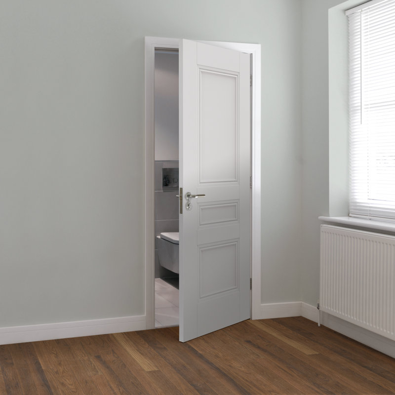 Osborne Fire Door Primed, 198.1cm H x 61cm W x 4.4cm D