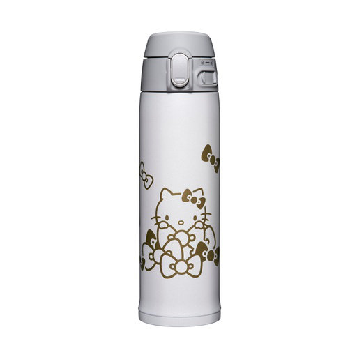 Bouteille isolée en acier inoxydable Zojirushi Hello Kity, Blanc