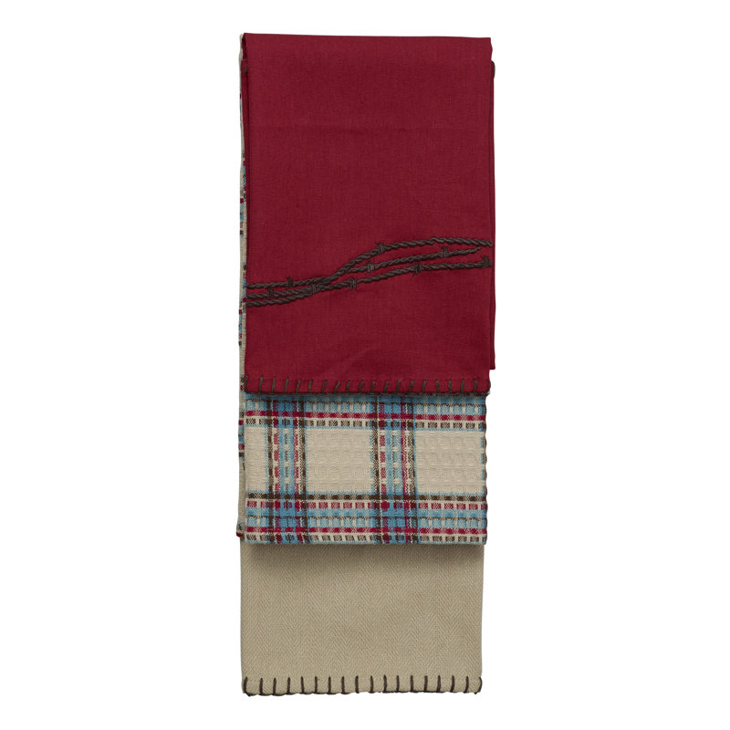 Barbwire Cotton Kitchen Towel Linen Set