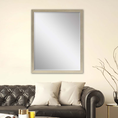 Eowyn Wood Flat Wall Mirror