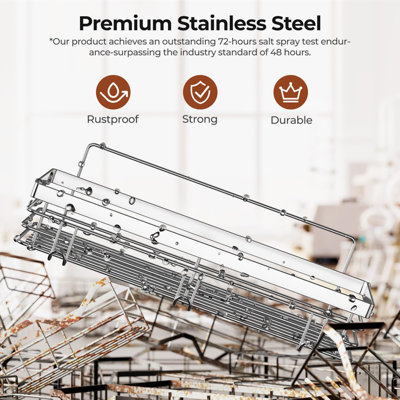 Murph Stainless Steel Shower Caddy