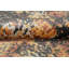 Tapis rustique d'aspect vieilli 7 x 10 avec une touche artistique moderne