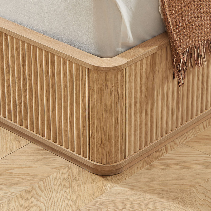 Queen Bed Frame (Oak)