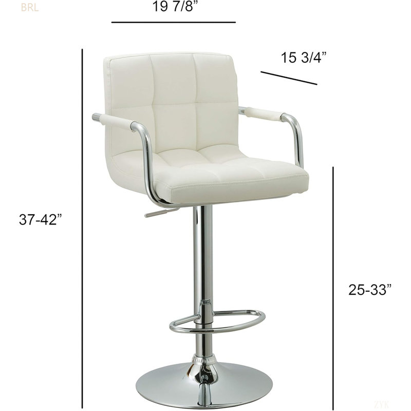 Tabouret de bar Contemporary, Blanc