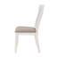 2 chaises de salle à manger rembourrées à dossier à lattes, 2 chaises de salle à manger, dossier à lattes