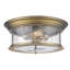 Plafonnier encastré 3 lumières 15,5 po Canale-2015867403