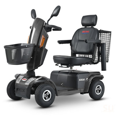Scooter de mobilité robuste S500-NOIR