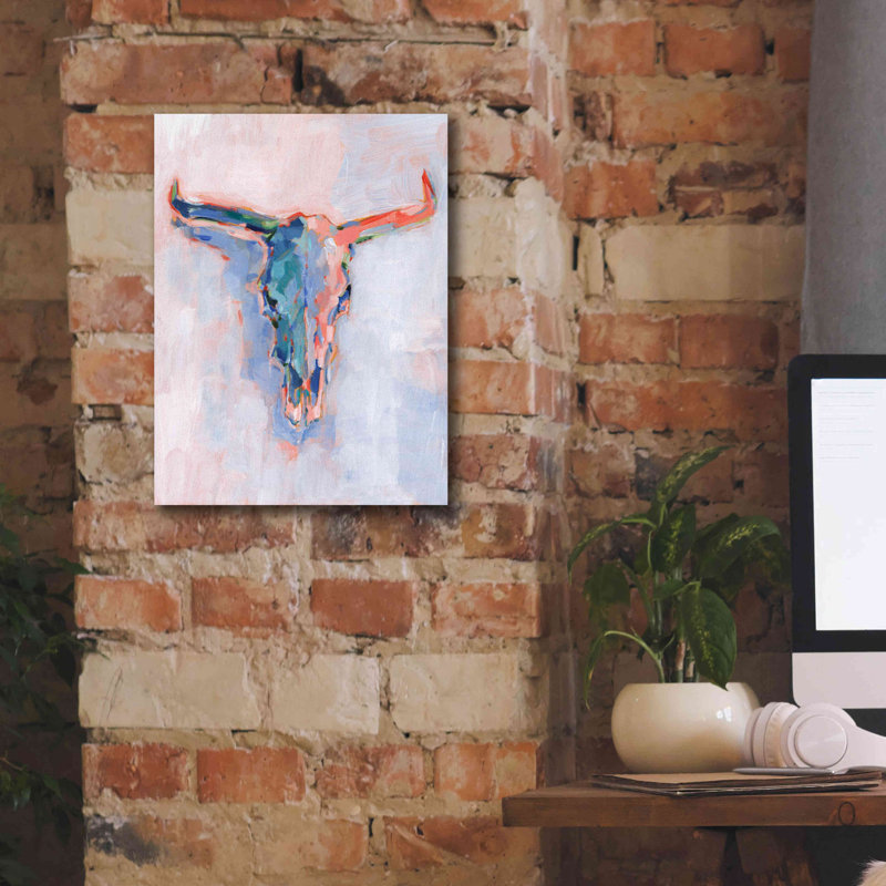 Modern Modern II - peinture sur toile tendue, H 16 po x l 12 po x P 0,75 po