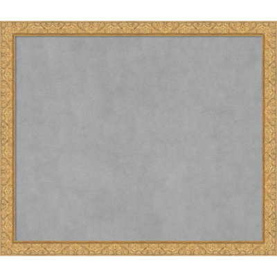 Lila Gold Framed Magnetic Board - Magnet Board, Organization Board