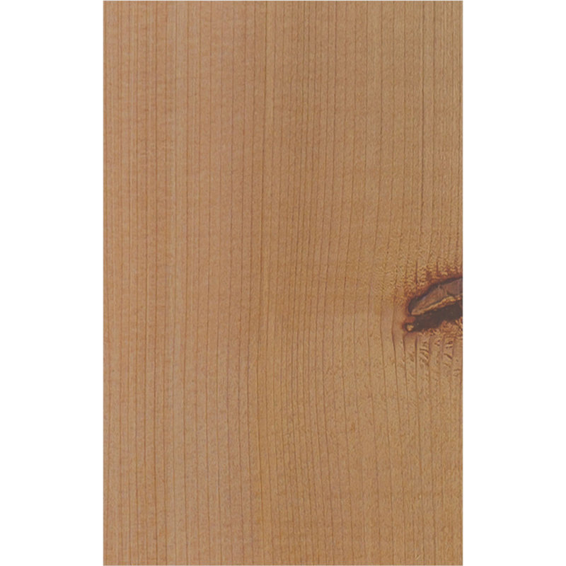 Yorktown Smooth Rafort Tail, Cèdre rouge, H 6 po x l 18 po x P 3,5 po