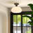 Deontre Glass Semi Flush Mount-1608814916