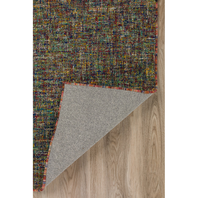 Wildflower Gold and Gray Hand-Tufted Wool 5' x 7' Area Rug