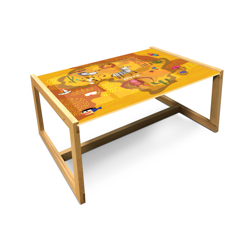 Jadora Sled Coffee Table, 90cm H x 62cm W x 40cm D