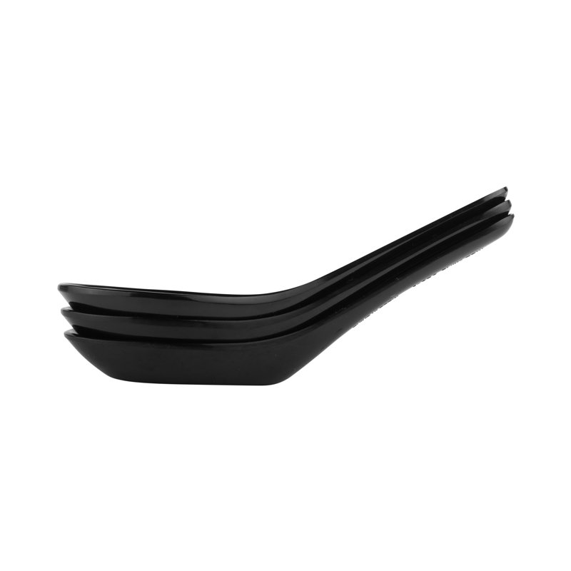 Cuillère à soupe asiatique Karma, Noir