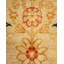 Tapis unique noué à la main Keenan - sable, 8 pi 3 po x 10 pi 1 po