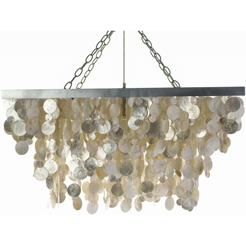 Bette 3 - Light Dimmable Geometric Chandelier, Champagne