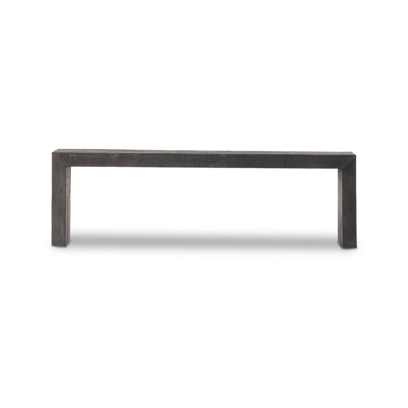 Ruskin Solid Wood Dining Bench, Brown, 18" H x 58" W x 15" D